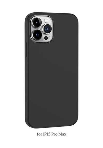 Hoco Pure Series Apple iPhone Uyumlu 15 Pro Manyetik Silikon Kılıf- 5775 Mavi