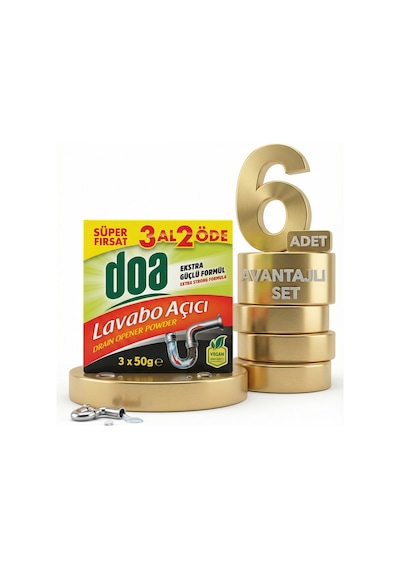 Doa Toz Lavabo Açıcı X6