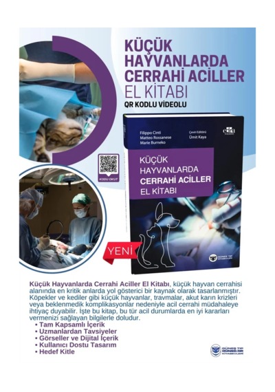 Küçük Hayvanlarda Cerrahi Aciller El Kitabı Qr Kodlu Videolu