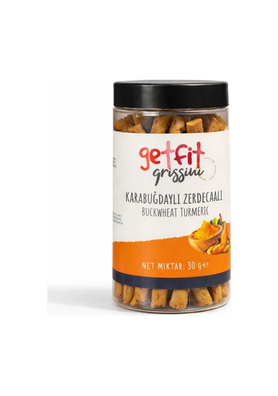 Getfit Karabuğdaylı Zerdeçallı Grissini 80 G - 5 Adet Tarı