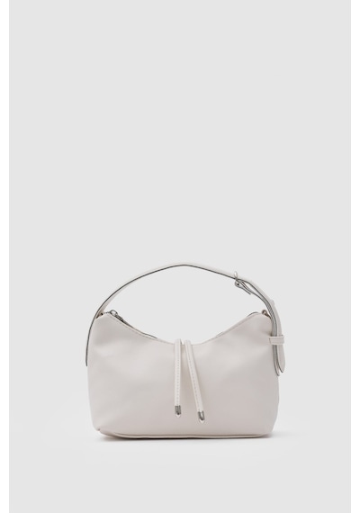 Shule Bags Lete El Ve Çapraz Çanta Krem