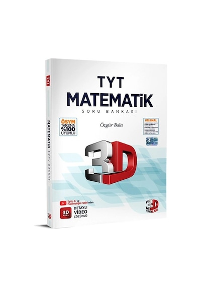 3d Müfredat Tyt Matematik Soru Bankası %100 Ösym Tarzı Video