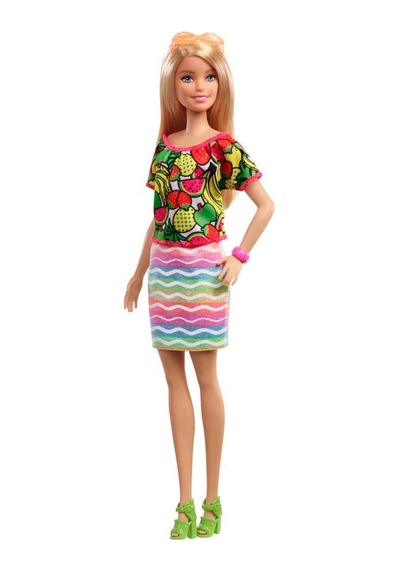 Barbie Crayola Mevyeli Tasarım Bebeği Gbk18