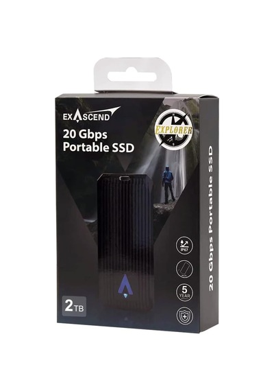 Explorer 2 Tb Taşınabilir Ssd - 1.700mb/sn'ye Kadar - Usb-c, Usb 3.2 Gen 2 - Harici Katı Hal Sürücüsü