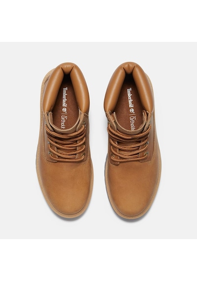 Timberland Stone Street 6 Inch Lace Up Waterproof B Kadın Bot-31860 Krem