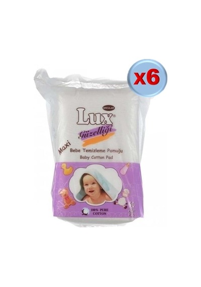 Lux Maxi Bebek Temizleme Pamuğu 60 Lı 6 Adet
