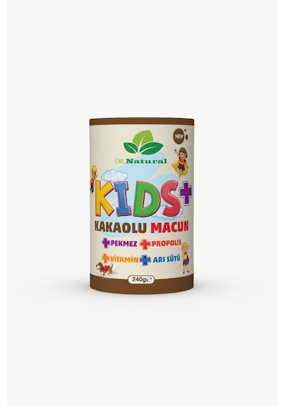 Dr. Natural Kakao Arı Sütü Propolis Pekmez ve Vitamin Çocuk Macunu 240 G
