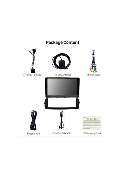 Kıa Sorento 2004-2008 Multimedya Navigasyon Usb Kamera Carplayer 4 Ram