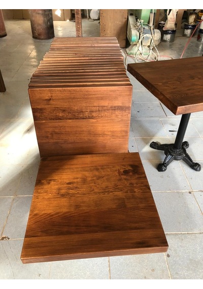 Bintaşmobilya Kütük Cafe Masası Imalatı