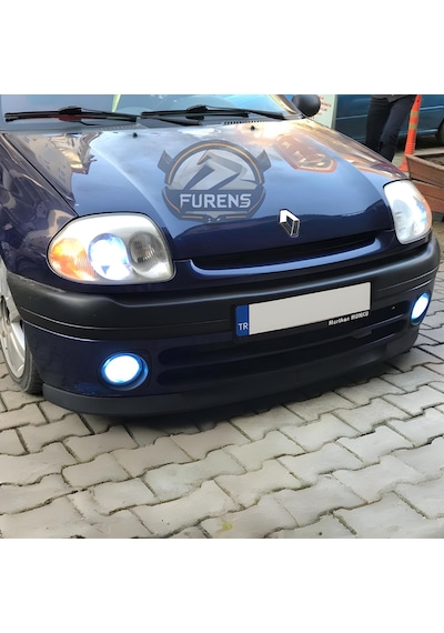 Renault Clio Symbol Hb Sedan 1998-2002 Uyumlu H Lip Esnek Ön Lip 2 Parça Karlık Ön Ek Tampon Altı Dill
