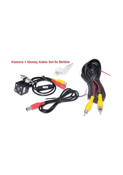 4.3 İnç Katlanan Ekran + 4 Led Gece Görüş Geri Vites Kamera