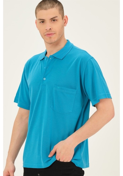 T0063 Dewberry Erkek T-shırt-turkuaz Turkuaz