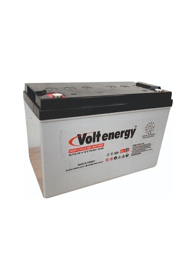 Volt Energy 12 V 110 Amper Jel Akü Deep Cyle Nanocarbon