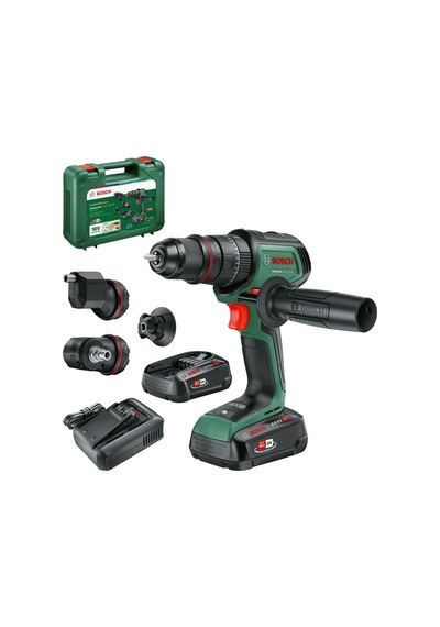 Advancedımpact 18v-80 Quicksnap Akülü Darbeli Matkap, 2x 2,5 Ah + Al18v-44, Set - Üç Bağlantı