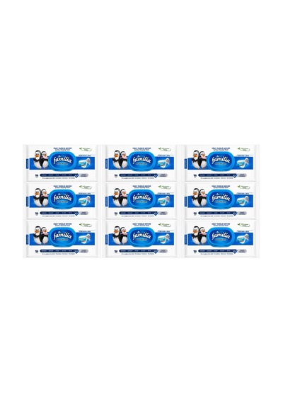 Familia Yüzey Temizlik Havlusu Maxi Hijyen 9 Lu Set 864 Yaprak Beyaz Dokulu