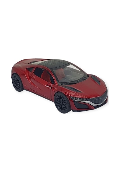 Çek Bırak Araba Metal - 3691c - Kırmızı Siyah
