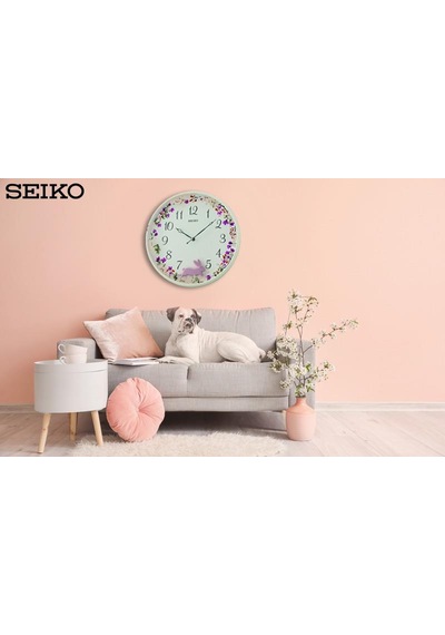 Seiko Clocks Qxc238w Tavşan Figürlü Sarkaçlı Duvar Saati Beyaz