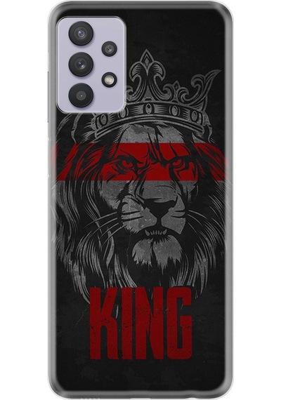 Samsung Uyumlu Galaxy A52S Kilif Silikon Desenli King 1894 539325640