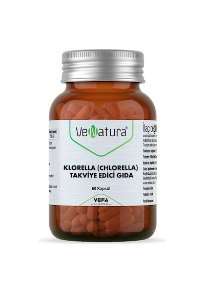 Venatura Klorella Chlorella Takviye Edici Gıda 60   Kapsül