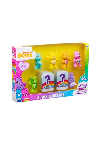 Care Bears Mini Koleksiyon Figürleri 8'li Paket - 1 Adet