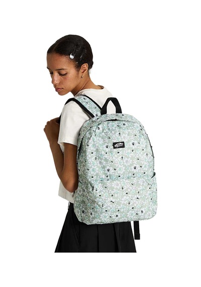000h4wgrl1-r Vans Old Skool Backpack Sırt Çantası Yeşil 000h4wgrl1-r