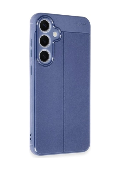 Bezos Samsung Galaxy S24 Fe Uyumlu Kılıf Auto Focus Kapak - Lacivert Dmc