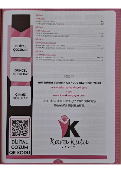 KPSS Türkçenin Kara Kutusu Tek Kitap Konu Özetli D.Çözümlü Ösym Arşiv Çıkmış Soru Bankası