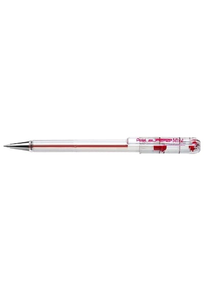 Mini 0.7 Mm Yağ Bazlı Roller Kalem 12&apos Li Kutu Kırmızı -