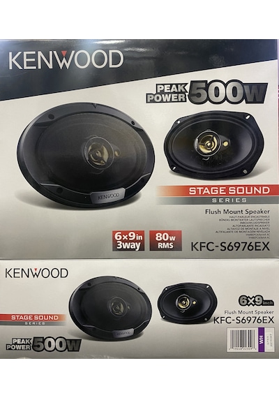 Kenwood Kfc-S6976Ex 500Watt 80Rms Amfi Uyumlu İki Adet
