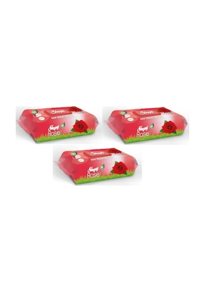 Sleepy Gül Kokulu Islak Bebek Havlusu 3 X 90'Lı