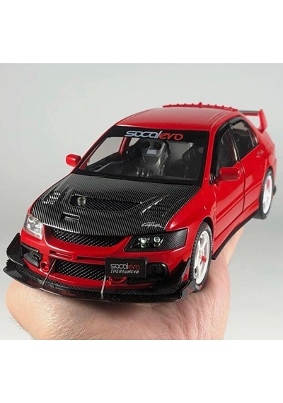 Hobbiez World Mitsubishi Lancer Evolution Kırmızı 1/24 Model Araba