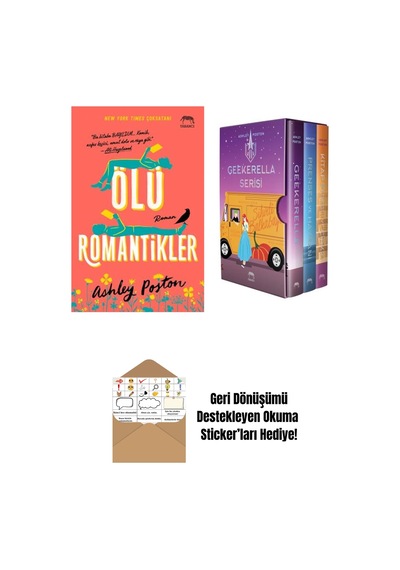 Ölü Romantikler + Geekerella Serisi Kutulu Set 3 Kitap