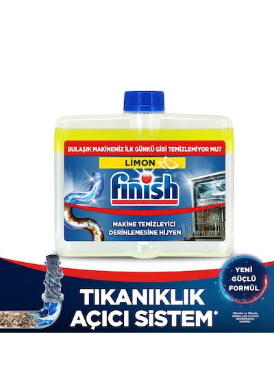 Finish Bulaşık Makinesi Temizleyici Sıvı Limon 250 ml