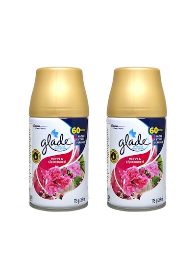 GLADE YEDEK SPREY ODA KOKUSU MEYVE & ÇİÇEK BUKETİ 269 ML x 2 ADET