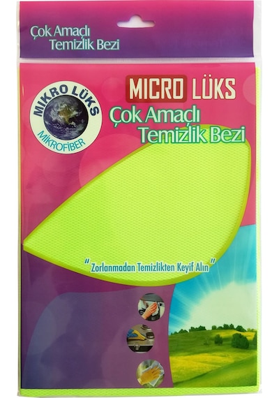 Microlüks Çok Amaçlı Temizlik Bezi Yeşil