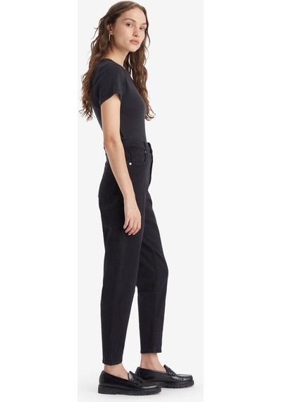 Levi's High Waist Mom Jean Tk Flash Black Kadın Jeans A7745-0007-2658 Siyah