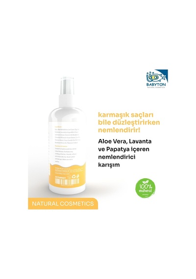 Babyton Bebek Ve Çocuklar İçin Kolay Tarama Spreyi 200ml