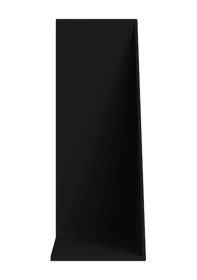 Cateksss 150x55 Mm Köşe Takozu - 15 Li Paket Siyah