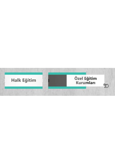 Okullara Özel Kampanya Değiştirilebilir Kapı İsimliği Halk Eğitim