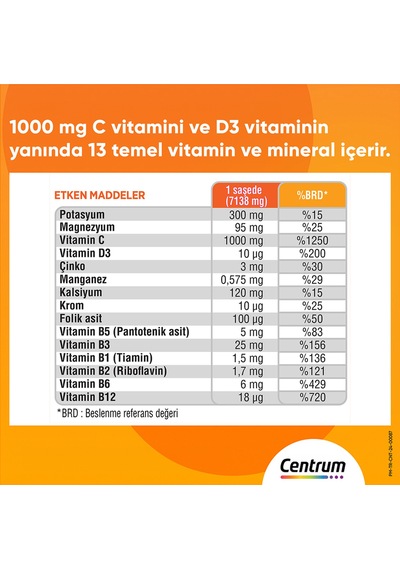 Centrum İmmunity Cmax 14 Saşe