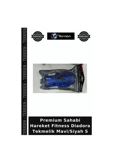 Premium Sahabi Hareket Fitness Diadora Tekmelik Mavi/siyah S Diğer