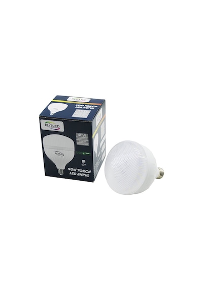 Lunaev Elitled El-02 12/24 40 W Torch Led Bulb Ampul Beyaz - 6400k E27 4400 Lümen 20.000 Saat Ömür