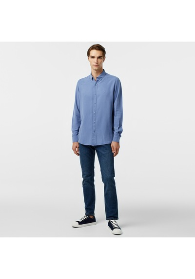 Nautica Erkek Mavi Classic Fit Gömlek Çizgili W37232t Mavi