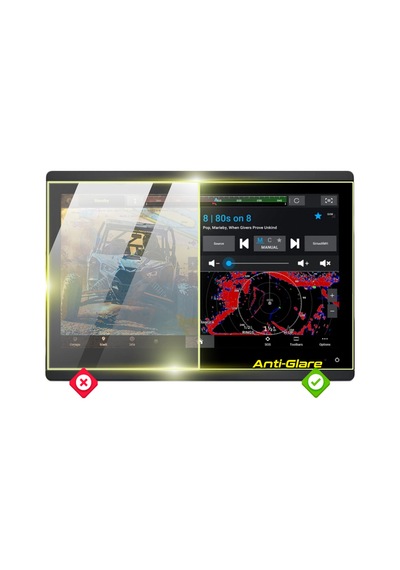 Garmin Gpsmap 1623 Combo Gps/chartplotter 16" İçin Anti-glare Mat Ekran Koruyucu