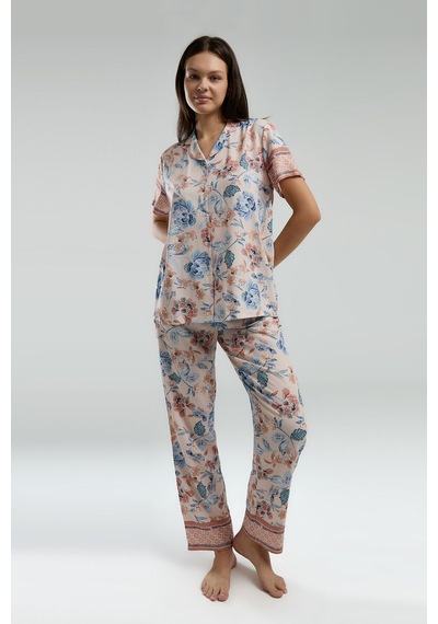 Arnetta Kadın Pembe Gömlek Pijama Ar3201-s-v1 Pembe