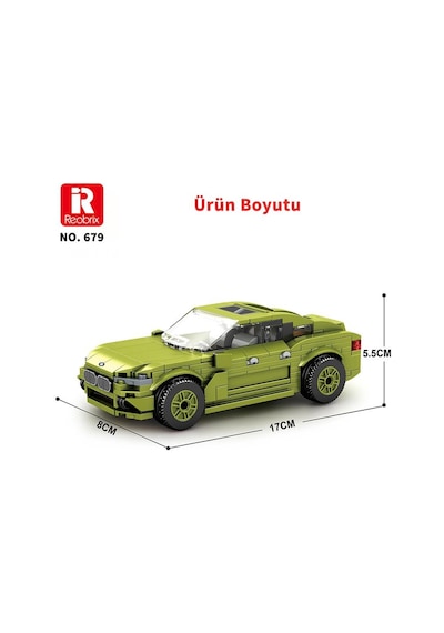 Reobrix Creator 679 Bmw X6 Araba Suv Yaratıcı Yapı Blok Seti Building Blocks - 452 Parça Reobrix Creator 679 Bmw X6 Araba Suv Yaratıcı Yapı Blok Seti Building Blocks - 452 Parça