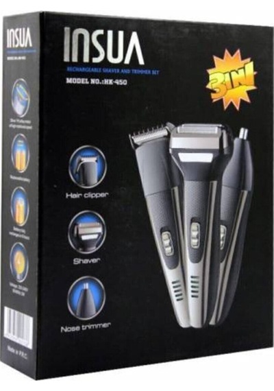3 Başlıklı Traş Makinası Hk-450