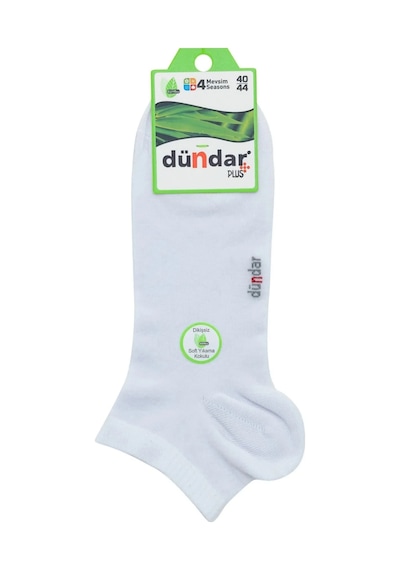 Angbutik Dündar 4605 Plus Bambu Erkek Patik beyaz