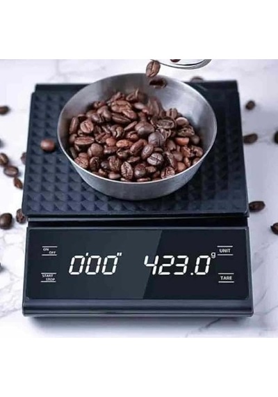 Hassas Kahve Tartısı,dijital Akıllı Kahve Terazisi,0.1g Tartım Oz/ml/g Cinsinden Yüksek Hassasiyetli Ölçümler P Diğer