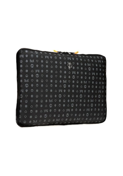 Bilik Deri Monogram Siyah Unisex Laptop & Evrak Çantası Laptop Mg Siyah